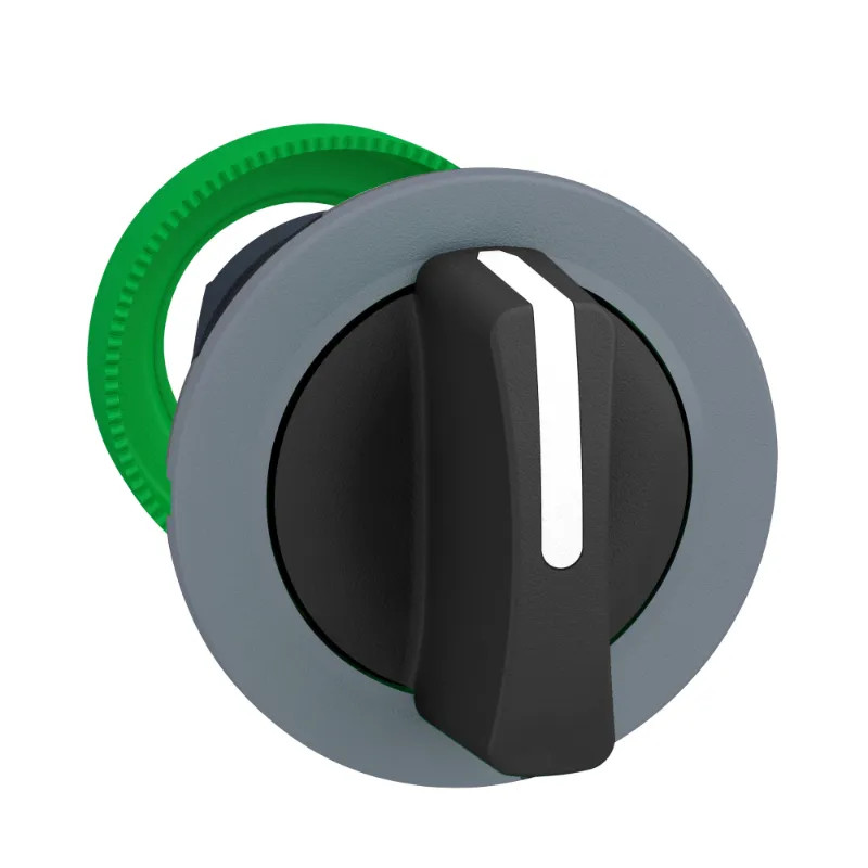 tête BT flush 3 pos fixes noir - ZB5FD3C0 Schneider Electric