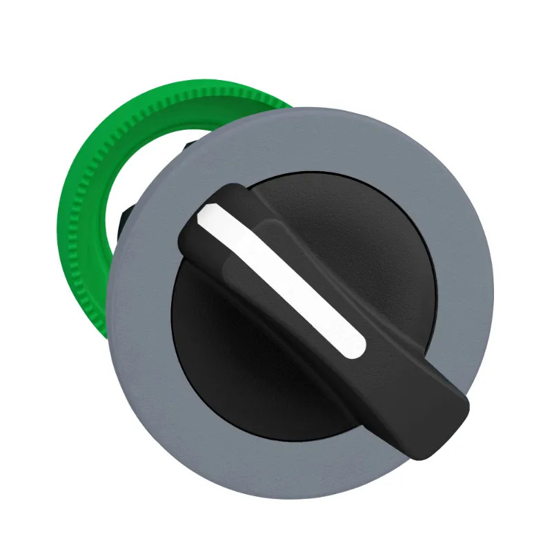 tête BT flush 2 pos à rap noir - ZB5FD4C0 Schneider Electric