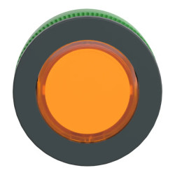 Harmony XB5 - tête bouton pousser-pousser lumineux - flush - orange - ZB5FH053 Schneider Electric