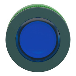 Harmony XB5 - tête bouton pousser-pousser lumineux - flush - bleu - ZB5FH063 Schneider Electric