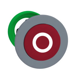 tête BP flush dép marqué rouge - ZB5FL432C0 Schneider Electric