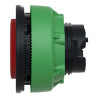 tête BP flush dép marqué rouge - ZB5FL434 Schneider Electric