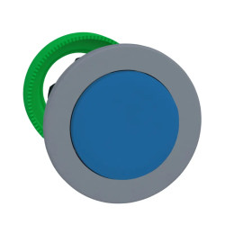 tête BP flush dépass bleu - ZB5FL6C0 Schneider Electric