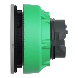 Harmony XB5 - tête voyant DEL - Ø22 - col flush grise - vert - ZB5FV033C0 Schneider Electric