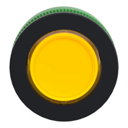 Harmony XB5 - tête voyant lumineux DEL - flush - jaune - ZB5FV083 Schneider Electric