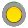 Harmony XB5 - tête voyant DEL - Ø22 - col flush grise - jaune - ZB5FV083C0 Schneider Electric