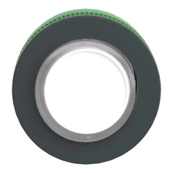 Harmony XB5 - tête bouton poussoir lum DEL - flush - dépassant - blanc - ZB5FW113 Schneider Electric