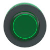 Harmony XB5 - tête bouton poussoir lum DEL - flush - dépassant - vert - ZB5FW133 Schneider Electric