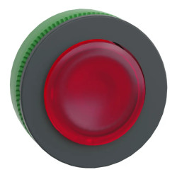 Harmony XB5 - tête bouton poussoir lum DEL - flush - dépassant - rouge - ZB5FW143 Schneider Electric