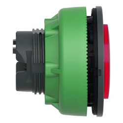 Harmony XB5 - tête bouton poussoir lum DEL - flush - dépassant - rouge - ZB5FW143 Schneider Electric
