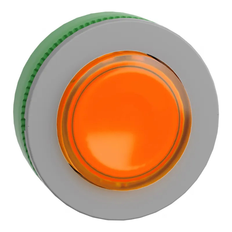 tête BP lum flush dépas orange - ZB5FW153C0 Schneider Electric