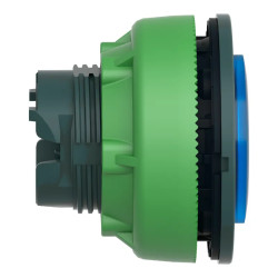 Harmony XB5 - tête bouton poussoir lum DEL - flush - dépassant - bleu - ZB5FW163 Schneider Electric