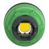 Harmony XB5 - tête bouton poussoir lum DEL - flush - dépassant - jaune - ZB5FW183 Schneider Electric