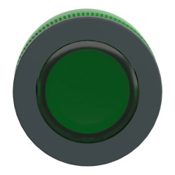 Harmony XB5 - tête bouton poussoir lum DEL - flush - vert - ZB5FW333 Schneider Electric