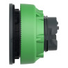 Harmony XB5 - tête bouton poussoir lum DEL - flush - vert - ZB5FW333 Schneider Electric