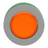 tête BP lum flush Ø22 orange - ZB5FW353C0 Schneider Electric