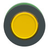 Harmony XB5 - tête bouton poussoir lum DEL - flush - jaune - ZB5FW383 Schneider Electric