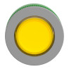tête BP lum flush Ø22 jaune - ZB5FW383C0 Schneider Electric
