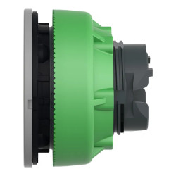 tête BP lum flush Ø22 jaune - ZB5FW383C0 Schneider Electric