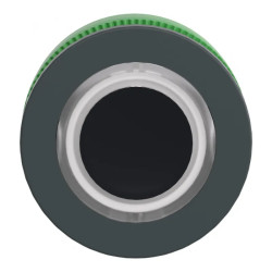 Harmony XB5 - tête bouton poussoir lum DEL - flush - anneau - blanc - ZB5FW913 Schneider Electric