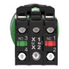 Bout pouss lumin personnalisé - XB5FWCUST01 Schneider Electric