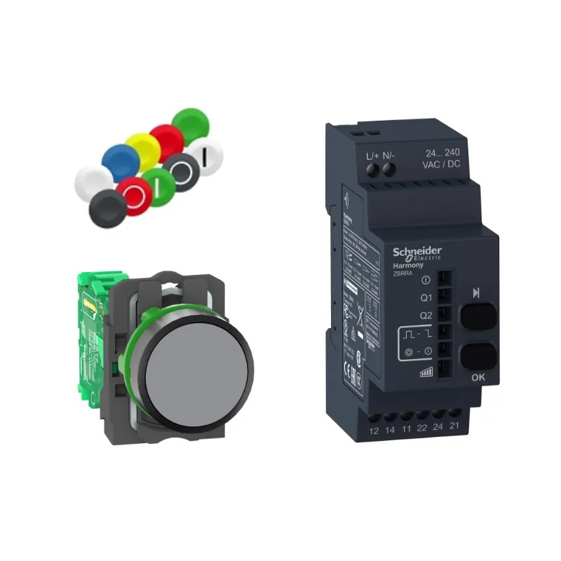 PACK SPS ZB5 22MM RECEPTE - XB5RFA02 Schneider Electric