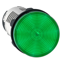 Harmony voyant rond - Ø22 - vert - LED intégrée - 24V - XB7EV03BP Schneider Electric