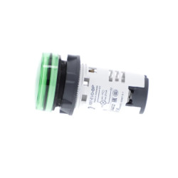 Harmony voyant rond - Ø22 - vert - LED intégrée - 24V - XB7EV03BP Schneider Electric