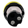 Harmony voyant rond - Ø22 - jaune - BA 9s - inf. ou egal 250V - XB7EV65P Schneider Electric