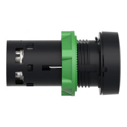 Harmony bouton-poussoir affleurant - Ø22 - noir - 1O+1F - XB7NA25 Schneider Electric