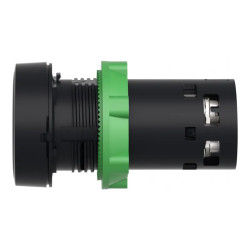 Harmony bouton-poussoir affleurant - Ø22 - noir - 1O+1F - XB7NA25 Schneider Electric