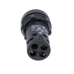 Harmony bouton-poussoir affleurant - Ø22 - vert -1F - blanc I - XB7NA3131 Schneider Electric