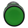 Harmony bouton-poussoir affleurant - Ø22 - vert -2F - XB7NA33 Schneider Electric