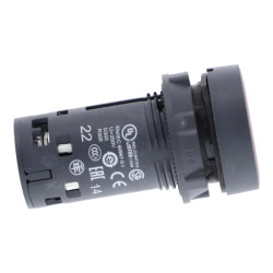 Harmony bouton-poussoir affleurant - Ø22 - rouge - 1O+1F - XB7NA45 Schneider Electric