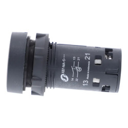 Harmony bouton-poussoir affleurant - Ø22 - rouge - 1O+1F - XB7NA45 Schneider Electric