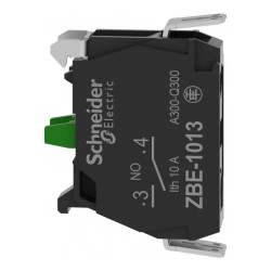 Harmony - bloc contact - 1F - raccordement cosses Faston - ZBE1013 Schneider Electric