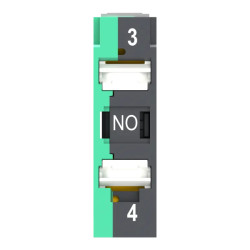 Harmony - bloc contact - 1F - raccordement push in - ZBE1015 Schneider Electric