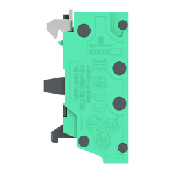 Harmony - bloc contact - 1F - raccordement push in - ZBE1015 Schneider Electric
