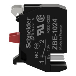 Harmony - bloc contact - 1O - raccordement connecteur - ZBE1024 Schneider Electric