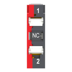 Harmony - bloc contact - 1O - raccordement push in - ZBE1025 Schneider Electric