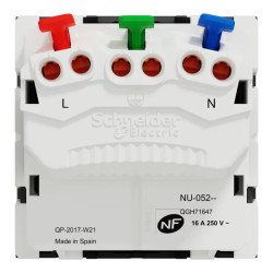 Prise 2P+T FR 90° affl rap Ant - NU305254 Schneider Electric