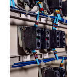 Harmony - bloc contact double - 2O - raccordement vis-étrier - ZBE204 Schneider Electric