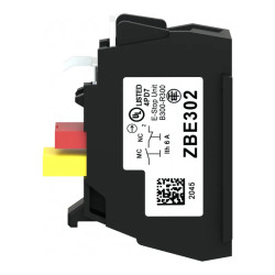 Harmony - bloc de contact - 1O avec surveillance - ZBE302 Schneider Electric