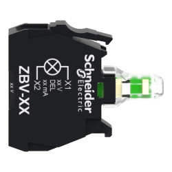 BLOC VOY.DEL 24.120V WH - ZBVBG1 Schneider Electric