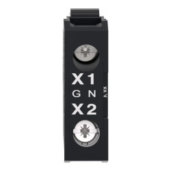 Harmony - bloc lumineux XB4-XB5 - LED - 230-240VAC - vert  - Maintenance - ZBVM3M Schneider Electric