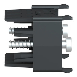 Harmony - adaptateur pour bloc électrique sur circuit imprimé ep 1,6mm - ZBZ010 Schneider Electric