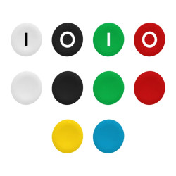 Harmony Jeu de 10 capsules de couleur et marquage différents - ZBA79 Schneider Electric