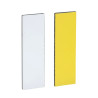 Harmony - étiquette 8x27 - vierge - fond blanc ou jaune - ZBY0102 Schneider Electric