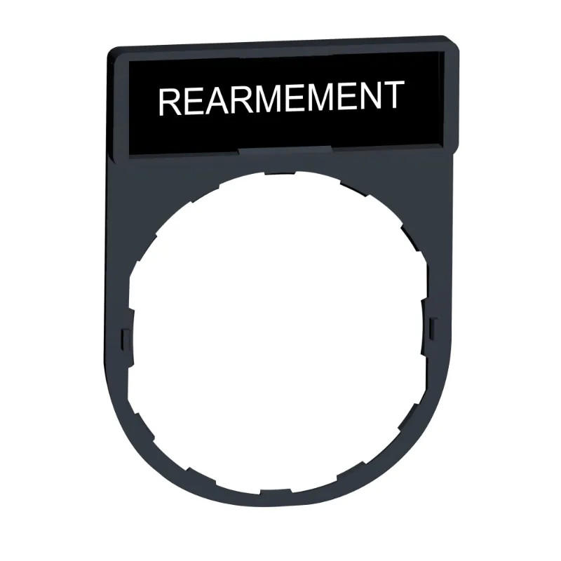 Porte étiquettes REARMEMENT - ZBY0123 Schneider Electric