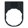 Porte-étiquette plat 30x40 - ZBY2101 Schneider Electric
